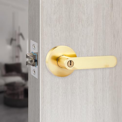 Poignée de porte de passage intérieure en ferrure robuste esthétique - 7