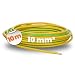Produktbild 10 Meter Lapp 4520005 H07V-K 10 mm² grün-gelb I Erdungskabel I Verdrahtungsleitung I Aderleitung flexibel I PVC-Einzelader I Litze 10mm2 I Verdrahtung