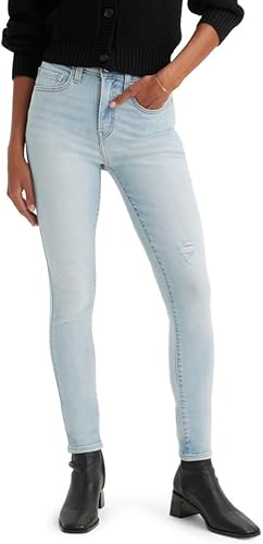 Levi's Women's 721 High Rise Skinny Jeans (Also Available in Plus), (New) Indigo Imagination, 34 Short