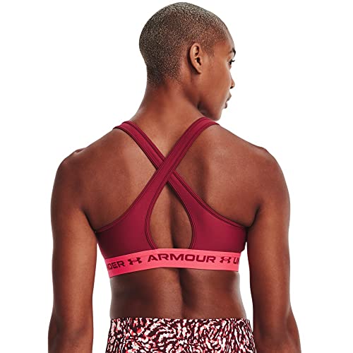 Image of Under Armour Women's Crossback Mid Impact Sports Bra