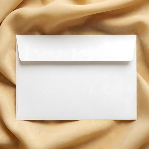 Image of Me Loovely Premium Envelopes 120 GSM C5 Size 162mm x 229mm Self Seal Envelope for Stationery Posting Mailing Home Office & E-Commerce (White, C5 Size, Pack of 40)
