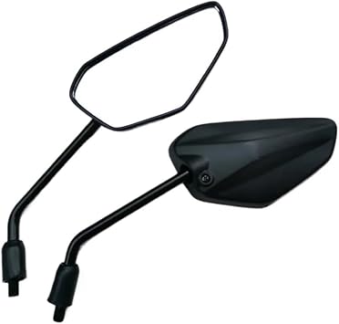 Motorcycle Rear View Mirrors Motorcycle Side Mirror For Suzuki For DR160 For DR150S For HJ150-10 For HJ125 Rear View Glasses 10mm Turning Thread Mirrors