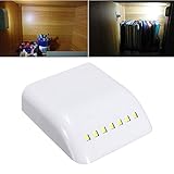 Beleuchtung durch 7 Stück superhelle LEDs, geringer Stromverbrauch, energiesparend und umweltfreundlich