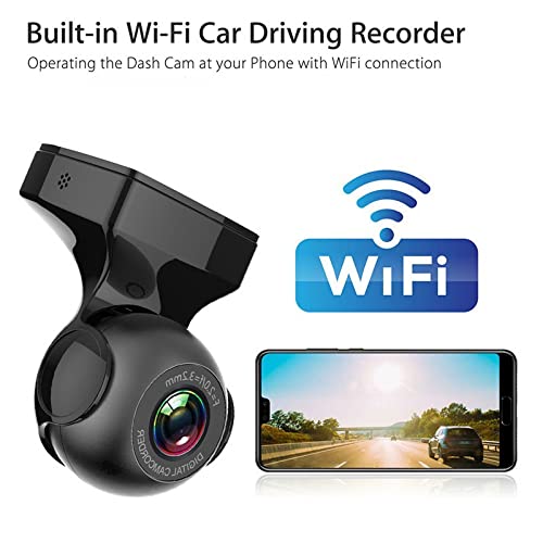 NEARAY Camera para carro gravador de câmera dash camera Wifi para uma condução mais segura na estrad
