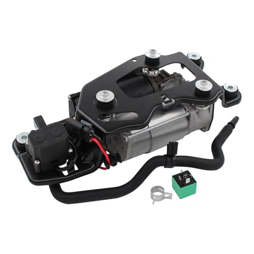 NewYall Air Suspension Compressor Pump with Bracket and Distribution Valve for BMW X5 2014-2018, X6 2015-2019 - Thumbnail 2