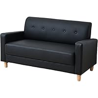 Amazon｜山善(YAMAZEN) カジュアルソファ(幅134)2人掛け アイボリー