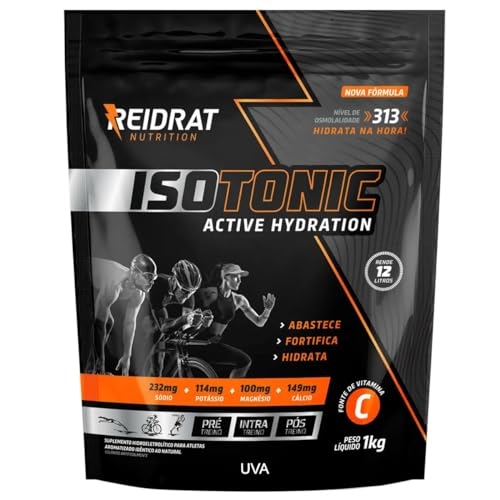 Isotonic Active Hydration - 1000g Refil Uva - Reidrat Isotonic Active Hydration - 1000g Refil Uva - Reidrat
