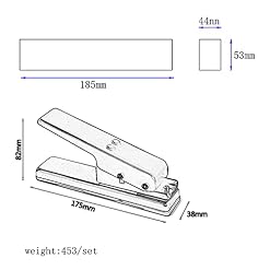 Alnicov Perforatrice pour médiator de guitare en plastique – Fonctionne parfaitement sur ABS, PVC, vieilles cartes de crédit - Les Beatles, Paul McCartney, John Lennon, RIngo Starr, George Harrison Alnicov Perforatrice pour médiator de guitare en plastique - Fonctionne parfaitement sur ABS, PVC, vieilles cartes de crédit – Image 7