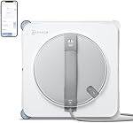 ECOVACS WINBOT W2S Robot de nettoyage de fenêtres, nettoyage intelligent de bord à bord avec TruEdge Des crottes, 3 Buses d'eau, 10-Level Système de sécurité, Win-SLAM 4.0 Planification des routes, même système d'escalade
