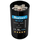 [UL Listed] BlueStars 189-227 uF MFD 125 VAC Volts 50/60 Hz CBB60 Universal AC Round Start Capacitor Electric Replacement Parts - Lot -1 - Universal Fit for AC Motors Starting Pool Pump Well Pump