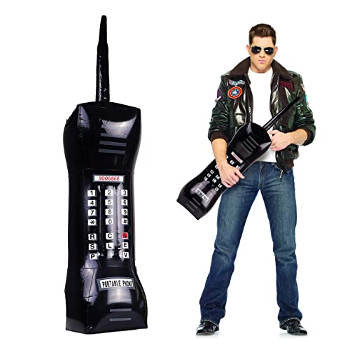 Fingooo 2 Pieces Inflatable Radio Boombox And Inflatable Mobile Phone,Mobile Phone Props For 80S 90S Party Decorations #TOP4