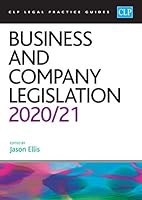 Business and Company Legislation (CLP Legal Practice Course Guides) 1905391331 Book Cover