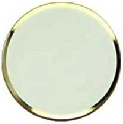 CellBee 2x Compatible With iPhone iPad Home Button Touch ID Sticker Gold Ring 2.0 - Top-Up For iPhone 6 6s 7 8 Plus iPad Air Mini Tempered Glass