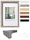 walther design Bilderrahmen nussbaum 30 x 45 cm Echtglas Stockholm EA045N