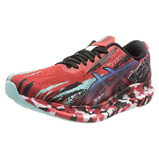 ASICS Noosa Tri 13, Scarpe da Corsa Uomo, Electric Red/Black, 40 EU