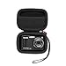 XANAD Tasche für Kodak Pixpro FZ55-16 Megapixel Digitalkamera, Mittlere Tasche für kompakte Kameras für 11,3 x 8 x 5 cm Kameras (Schwarz) Digitalkamera günstig Kaufen-XANAD Tasche für Kodak Pixpro FZ55-16 Megapixel Digitalkamera, Mittlere Tasche für kompakte Kameras für 11,3 x 8 x 5 cm Kameras (Schwarz)