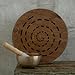 NAZAR DRUMS Rain Disk 'Water-Fall' 12 inch | Sound Healing Instrument | Relaxing Sound of Water | Ocean Drum from Wood | With Soft Protecting Bag