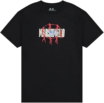 Marshmello - Paradise Unisex T-Shirt - Black, 100% Preshrunk Cotton