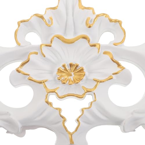 Rosaces décoratives d'angle pour luminaires et lustres victorien x4 - 4