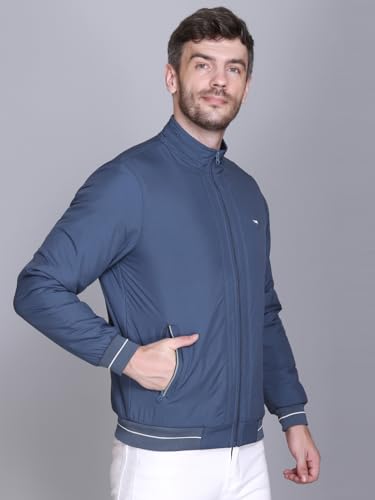 Image of RARE TIMES Men Puffer Jacket | Padded Jacket | Quilted Jacket | Trendy Winter Full Sleeve with Zipper Pocket Jacket (Pack of 1)