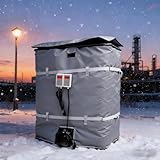 Industrielle Trommelheizung mit einstellbarem Thermostat und Timer, integrierte Isolierung für effiziente Temperaturregelung in Ölfässern