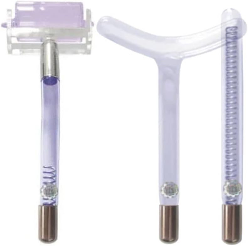 Body Care Glass Attachments for Darsonval Beauty Device (11mm Base)