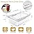onaner Refrigerator Drawer Organizers,Fridge Drawer Organizer,Pull Out with Handle,Clear Container for Food Drinks Egg,Fit for Refrigerator Shelf Under 0.6 Inch,Easy to Install(1-Pack)