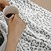 FY FIBER HOUSE Snow Leopard Blanket Throw Blanket Ultra Soft Cozy Blanket for Women Mothers Gifts, 50