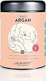 💖 PROTECTOR FRENTE AL SECADO Y ALISAMIENTO TÉRMICO. Es conocido que los secadores y el planchado deterioran y resecan tu cabello. La mascarilla muum con Aceite de Argán puede ayudarte de dos formas, por un lado, al reducir el encrespamiento, es posible que tengas que recurrir con menos frecuencia a los métodos de calor, y por otro, su alto contenido en antioxidantes y su protección natural te permite protegerlo y mostrar un pelo bonito y suave.