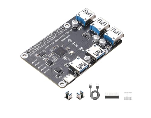 Hub USB 3.0 4 ports pour Raspberry Pi carte d'extension haute vitesse