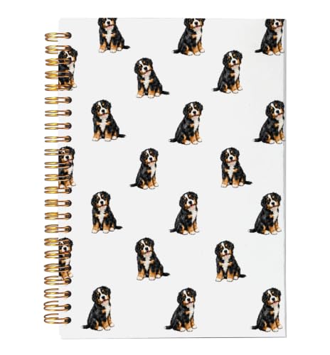 Bernese Mountain Dog Spiral Notebook Journal