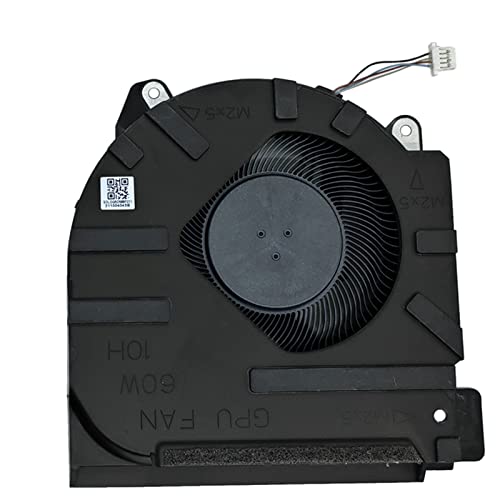 ZHAWULEEFB CPU+GPU Cooling Fan for HP Victus 16-E 16-D 16-e0011ns（Only Available for 3050 Graphics Cards） TPN-Q263 TPN-Q264 60W EG75070S1-C700-S9A EG75070S1-C710-S9A DC5V M75720-001 M75722-001 Fan by ZHAWULEEFB - Image 4