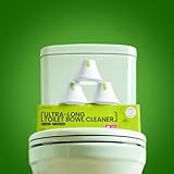 CECEBEAR Ultra-Long Lasting Toilet Bowl Cleaner Tablets in Bottles, 3 Bottles, Automatic Long-Lasting Blue Toilet Cleaner, Large Capacity, Easy to Use