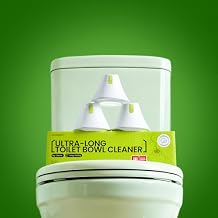 In-Tank Toilet Cleaner Bottle, Automatic Toilet Bowl Cleaners for Hard Water Stains, Septic System Friendly, Long Lasting Up to 180 Days / 1000+ Flushes