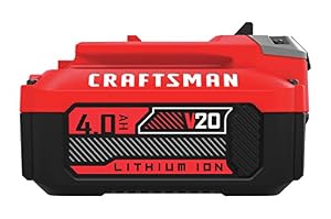 CRAFTSMAN V20 Lithium Ion Battery, 4.0-Amp Hour (CMCB204) — photo 6 of 6