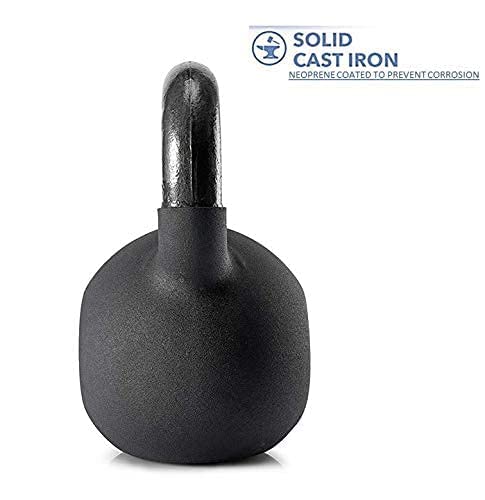 Image of Kakss Half Coating Neoprene Kettlebell (BLK, 5KG)