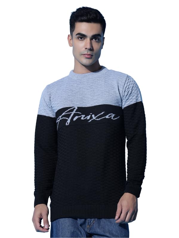 anixa Men's Dual Colour Theme Sweater-picture-25