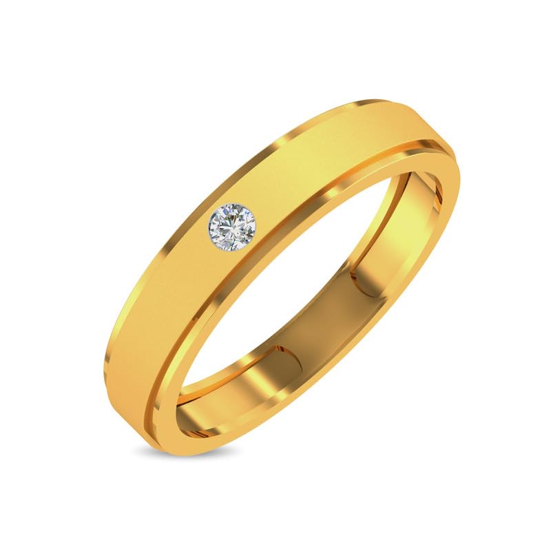 KISNA Gold & SI Real Diamond Ring For Women
