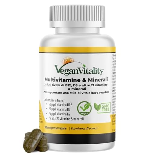 Multivitaminico Vegano 180 Compresse
