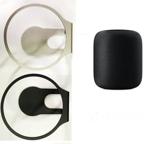 HomePod 2スピーカー 対応 アルミニウム製ウォールブラケット/ウォールブラケット,耐久性に スピーカー・スタンド取付ブラケット (white)