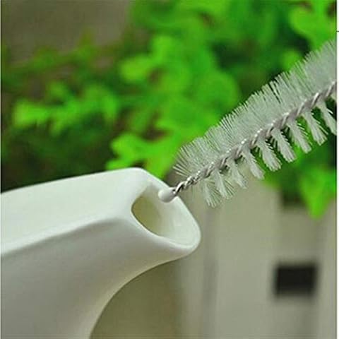 PIGMAMA Pieces Nylon Kettle Bottle Brush Cup Brush SetKettle Spout Brush Pipe Cleaners Teapot Nozzle Brush Set Bottle Tube Brush Glasses Straw Cleaning Brush heathly Cover