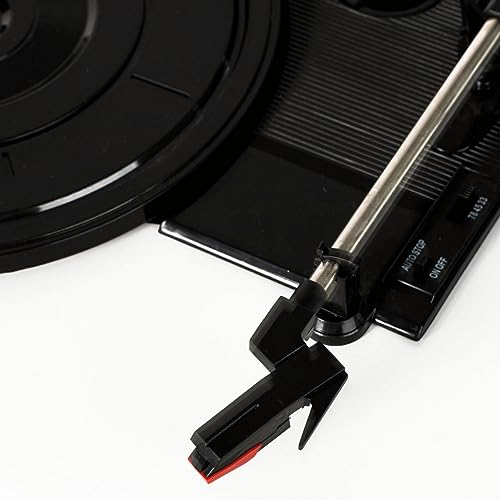 VitrolaToca Discos Luminous Acompanha Disco de Vinil, Iluminação de LED, Saída RCA, 3 Velocidades
