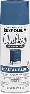 Rust-Oleum 302598 Series Chalked Ultra Matte Spray Paint, 12oz, Coastal Blue