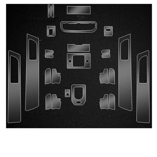 Film transparent TPU Land Rover Discovery 4 protège écran et console des rayures
