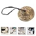 1Pair Copper Finger Cymbals Durable Zills for Spiritual Rituals Musical Performances and Celebrations for Tibetan Ceremonies Sound