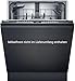 Siemens SN63HX10TE, iQ300 Smarter Geschirrspüler Vollintegriert, 60 cm breit, Weiß, Besteckkorb, Leise mit iQdrive-Motor, aquaStop, varioSpeed Kurzprogramm, Home Connect, 3-fach rackMatic, infoLight