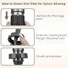 Filter Cleaning Brush Replacement for Dyson Airwrap HS01 HS05 HS08, Part NO. 969760-01