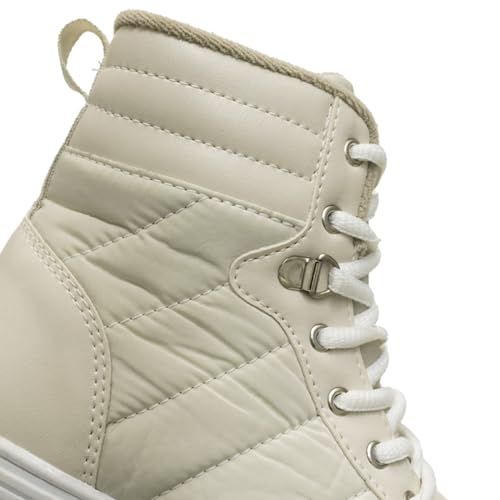 Bota Coturno Infantil Tratorado Nº 28 Ao 37 Botinha Feminina Menina 09.28j (Off White, BR, Criança d