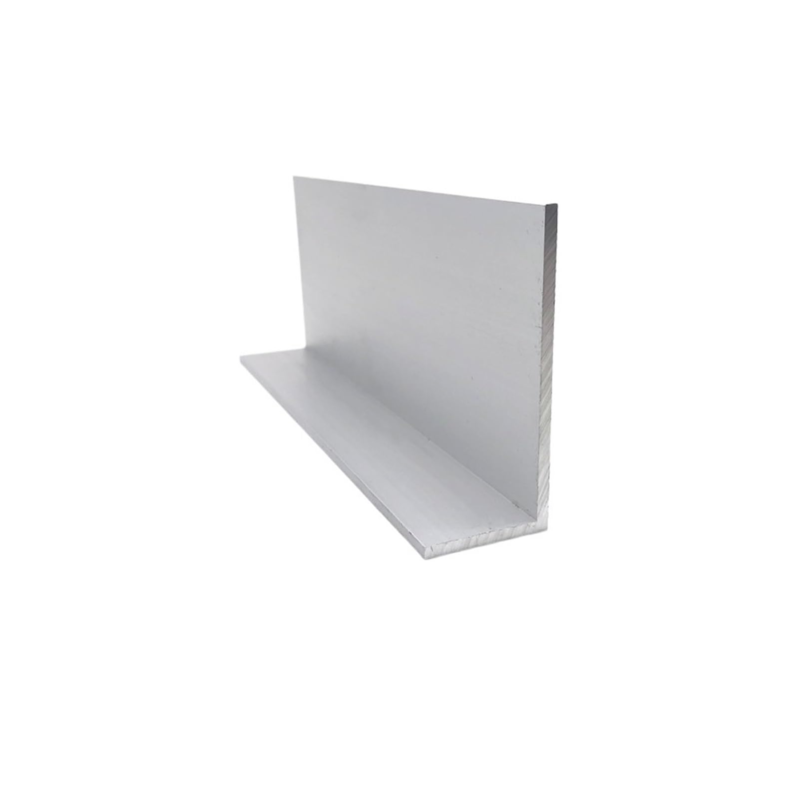 Perfil en U de aluminio, Perfil de aluminio 6063 en forma L 245 mm y 500 for bricolaje enmarcado(Thick 4mm,500mm)