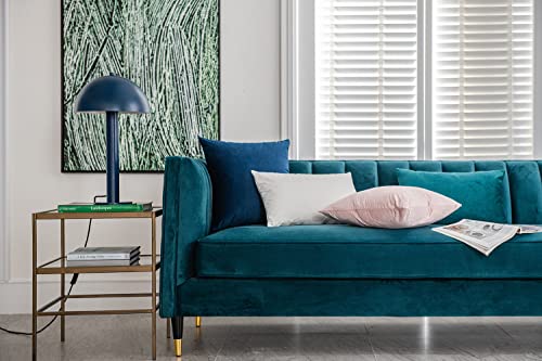 Dezene Decorative Pillow Cases 12X20 Off-White: 2 Pack Cozy Soft Velvet Rectangular Throw Pillow Covers For Farmhouse Home Decor #TOP5